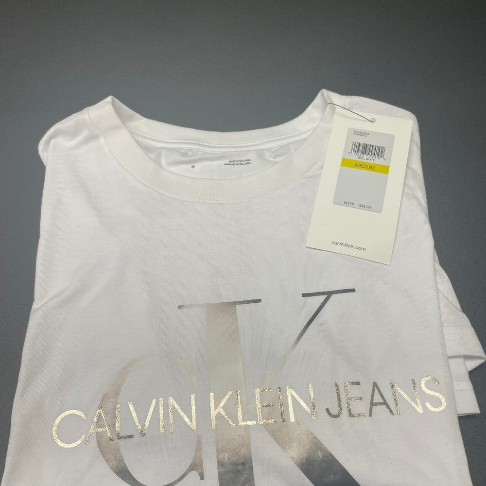 Calvin klein Jeans  (M)   white